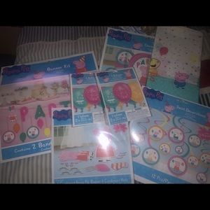 Peppa pig birthday decorations